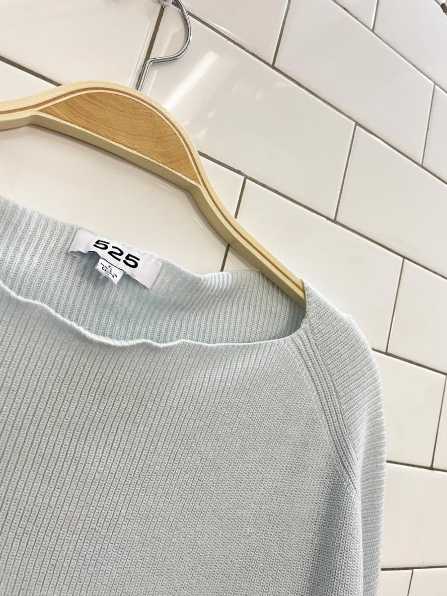 525 america light knit cotton sweater - good market thrift store