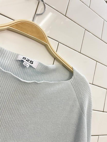 525 america light knit cotton sweater - good market thrift store