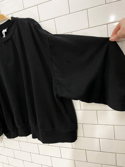 h&m boxy balloon sleeve sweatshirt - good market thrift store