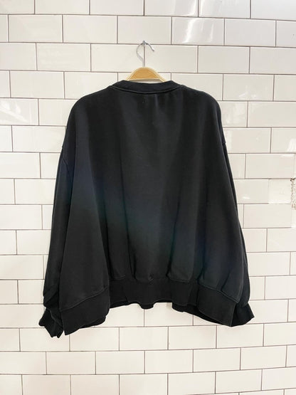 h&m boxy balloon sleeve sweatshirt - good market thrift store