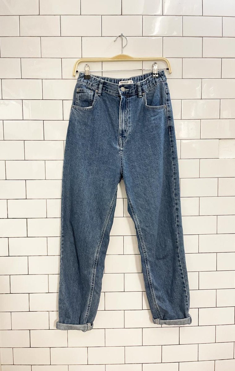 pull & bear high rise mom jeans - good market thrift store