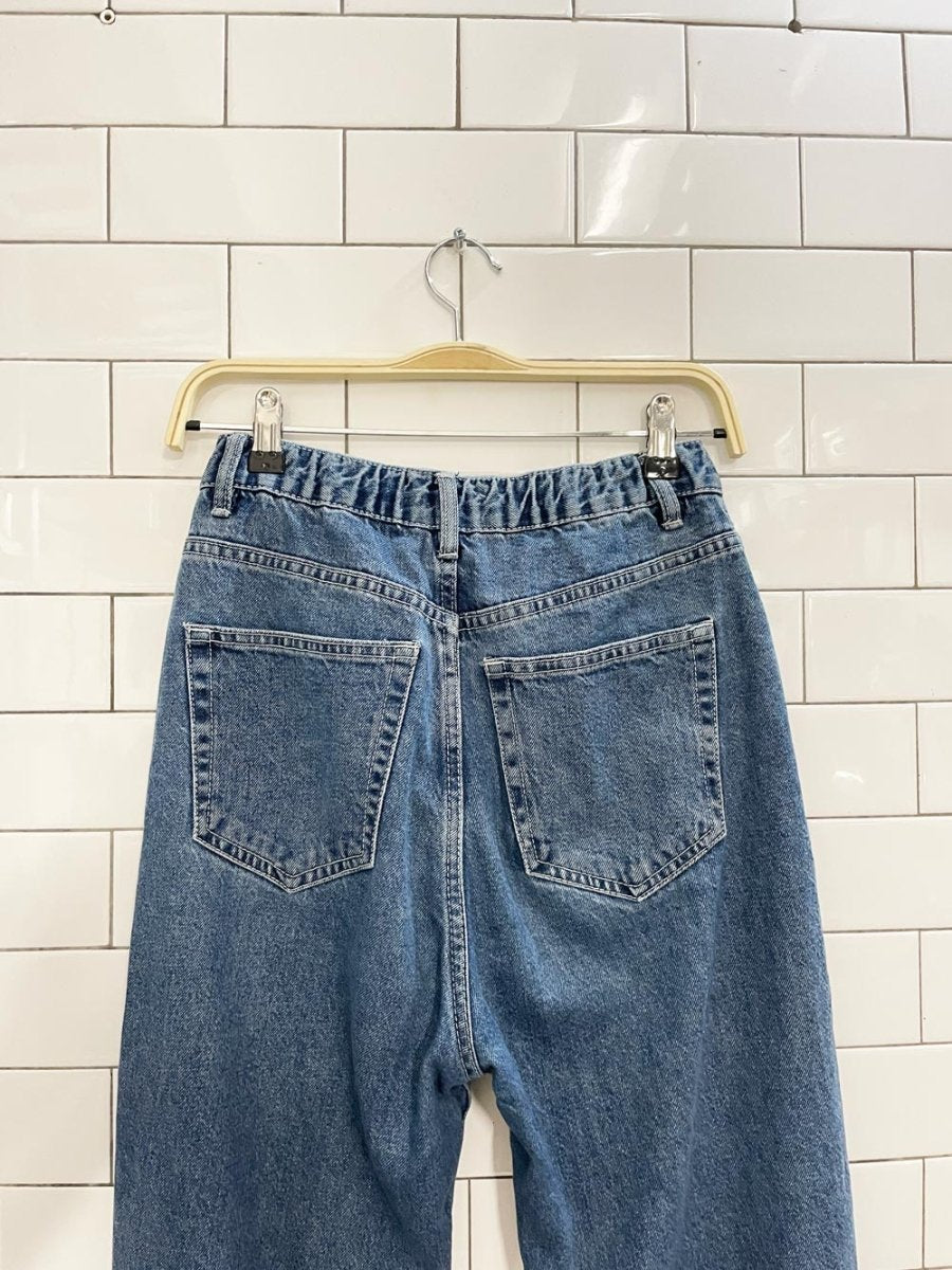 pull & bear high rise mom jeans - good market thrift store