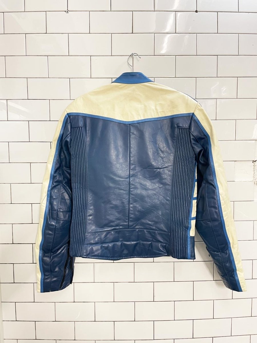 vintage bristol leather biker jacket - good market thrift store
