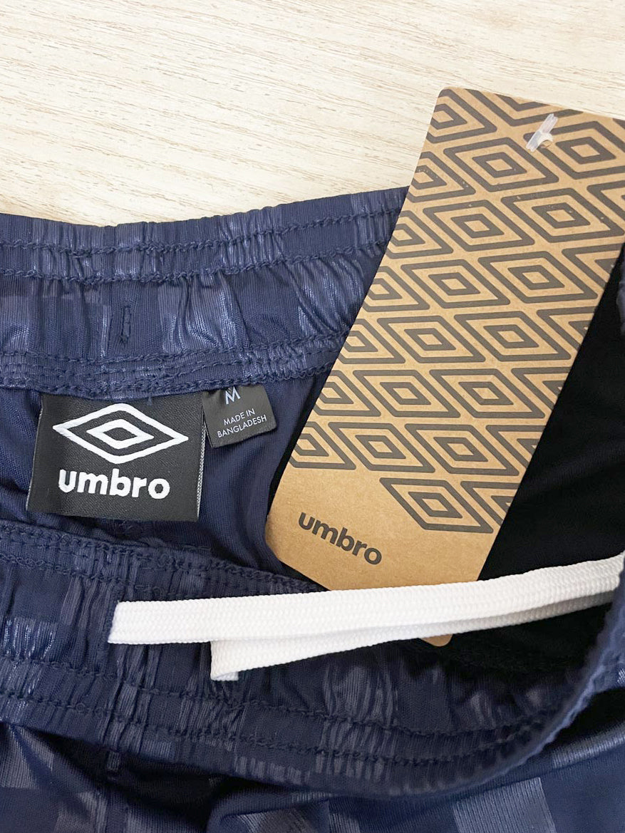 nwt umbro checkerboard satin shorts