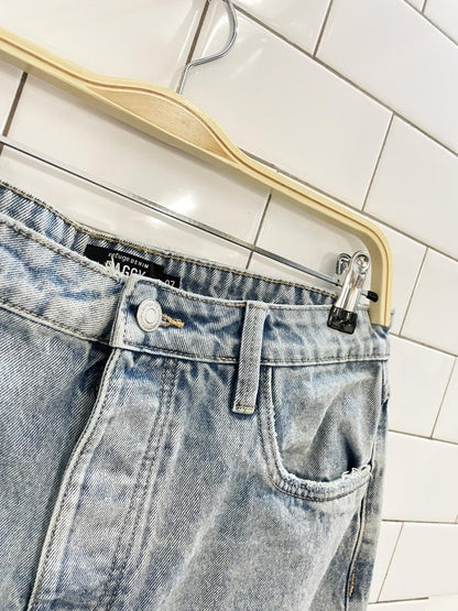 refuge baggy long denim shorts - good market thrift store