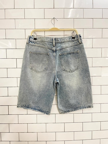 refuge baggy long denim shorts - good market thrift store