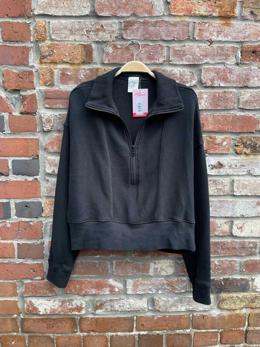 offline by aerie 2023 ribbed 1/2 zip sweatshirt