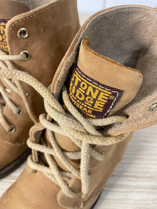 vintage 90s stone ridge heeled boots - good market thrift store