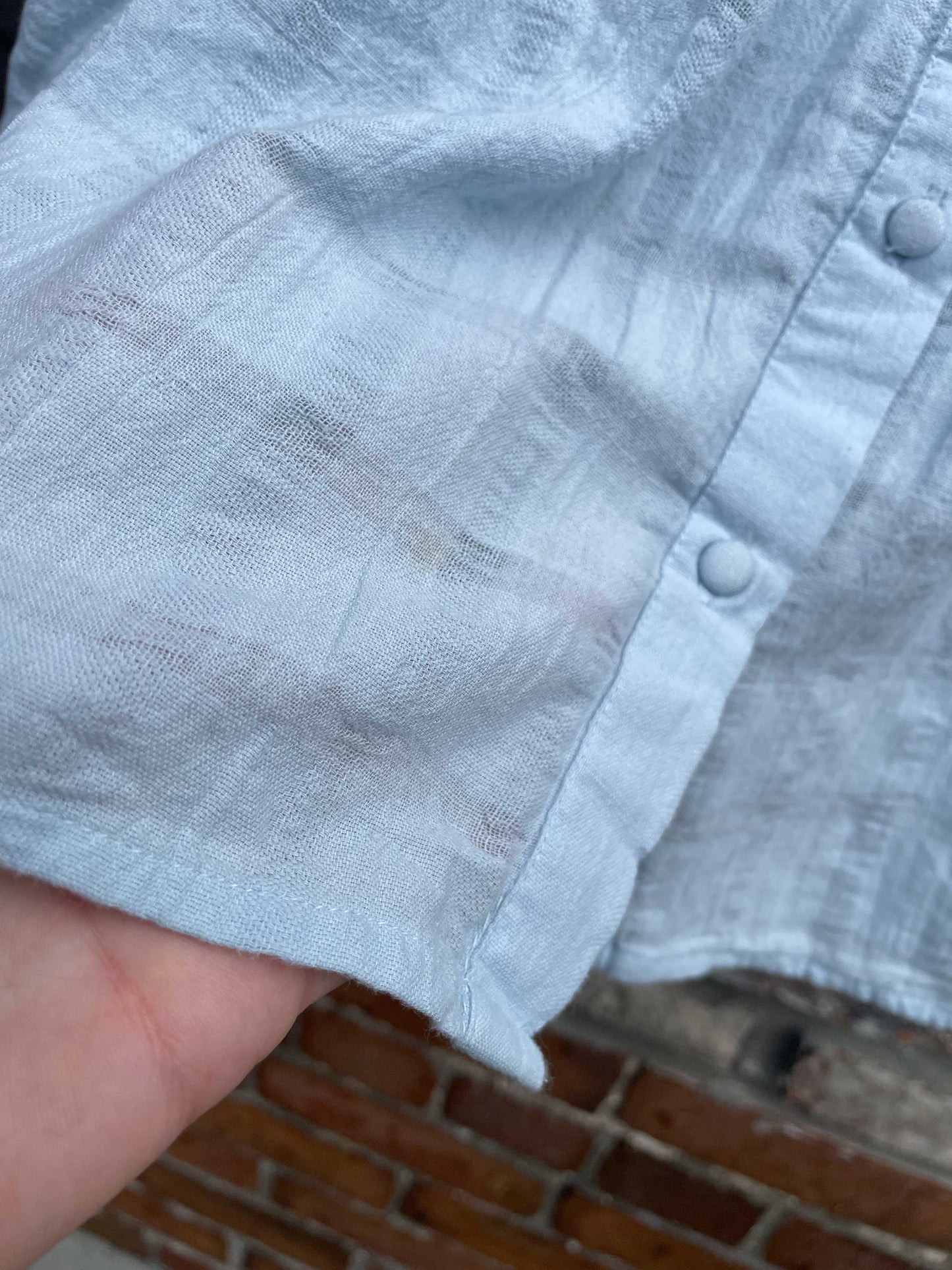 zara embroidered babydoll blouse