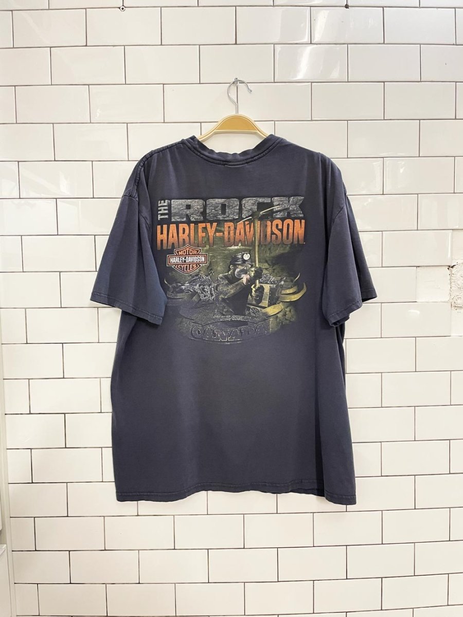 vintage 00s harley davidson the rock tee - good market thrift store