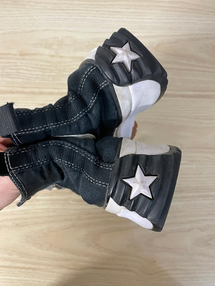 converse run star hike platform sneaker - good market thrift store