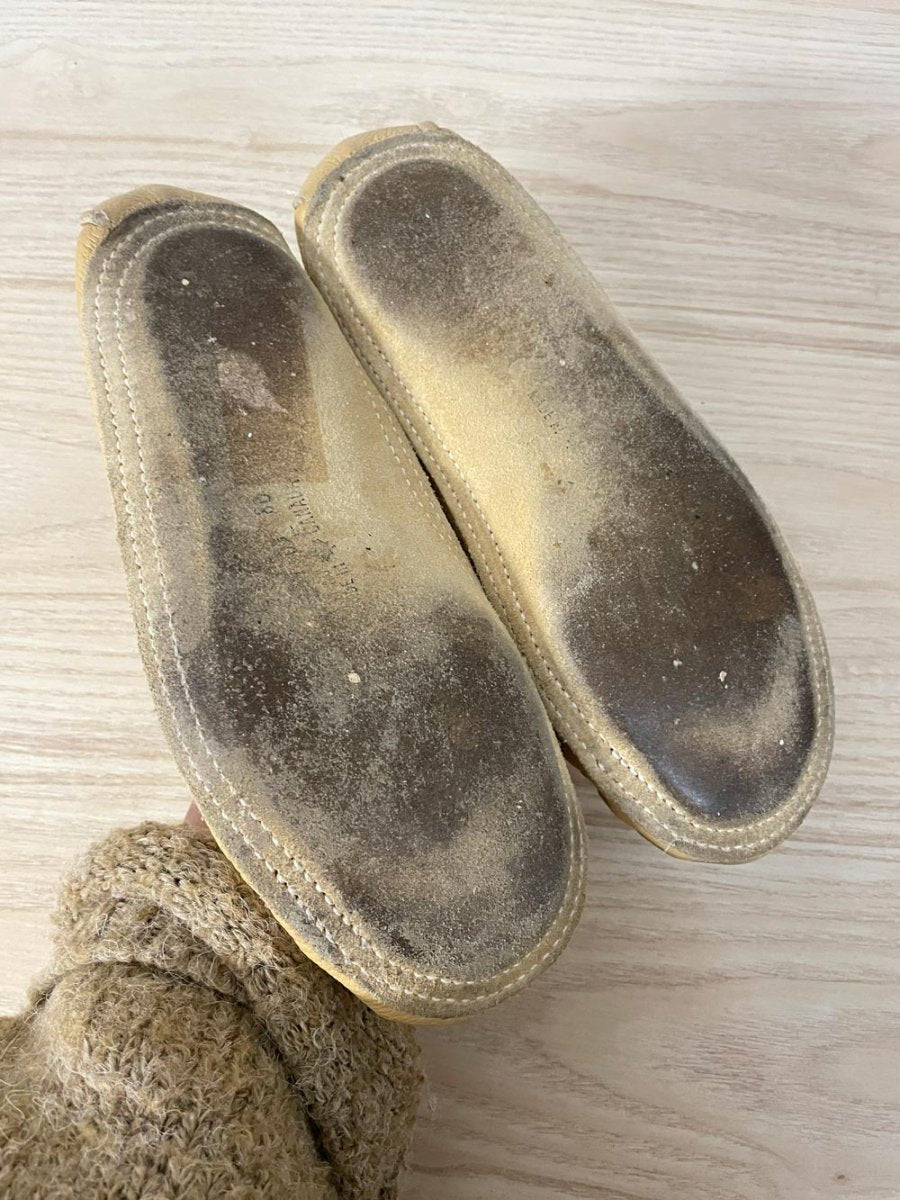 animoc deerskin slipper - good market thrift store