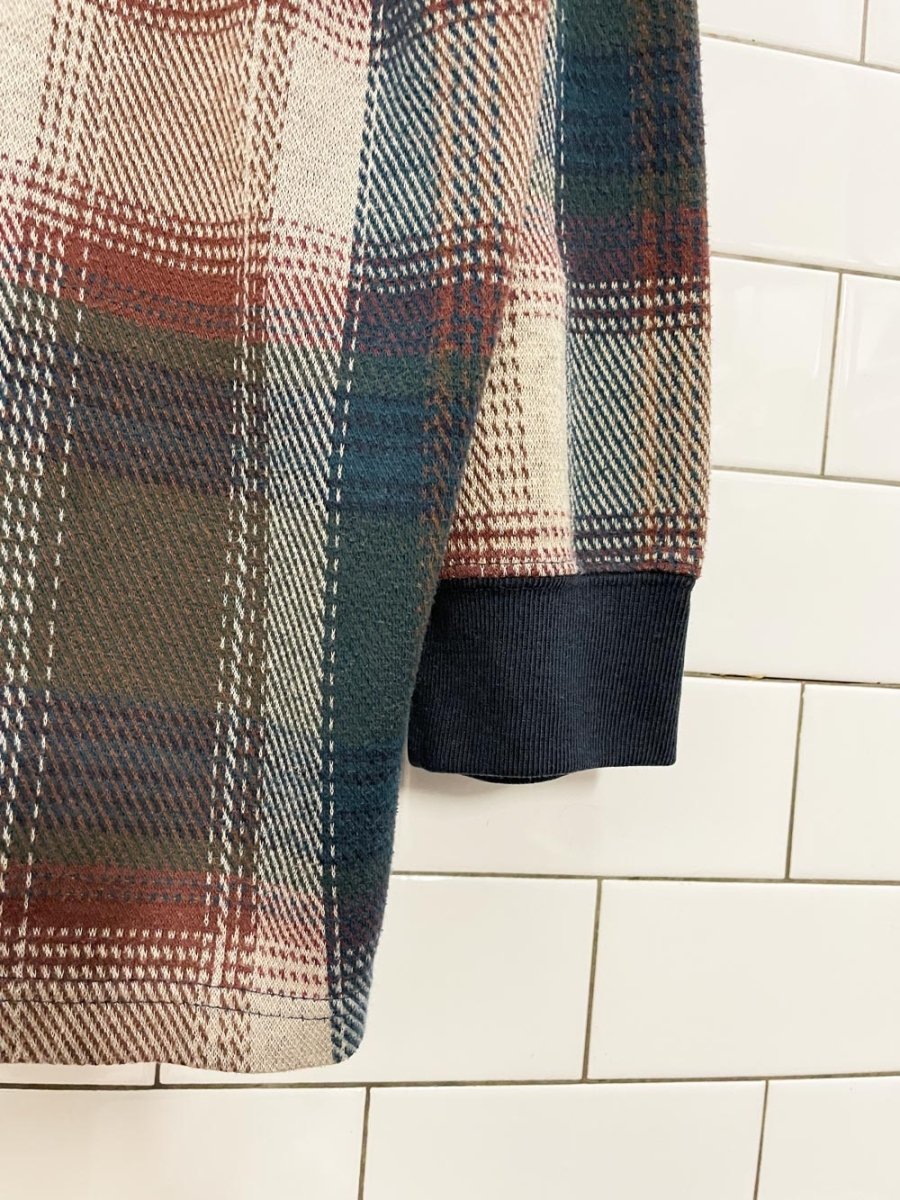 vintage 90s christopher rand plaid cottage shirt - good market thrift store