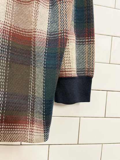 vintage 90s christopher rand plaid cottage shirt - good market thrift store