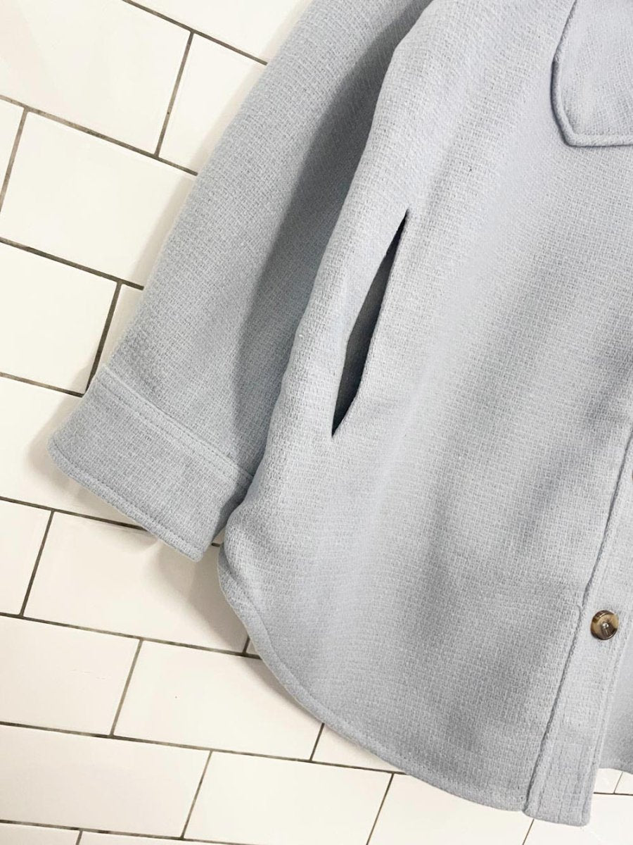 nwt rd style madeleine recycled shirt jacket | anthropologie - good market thrift store