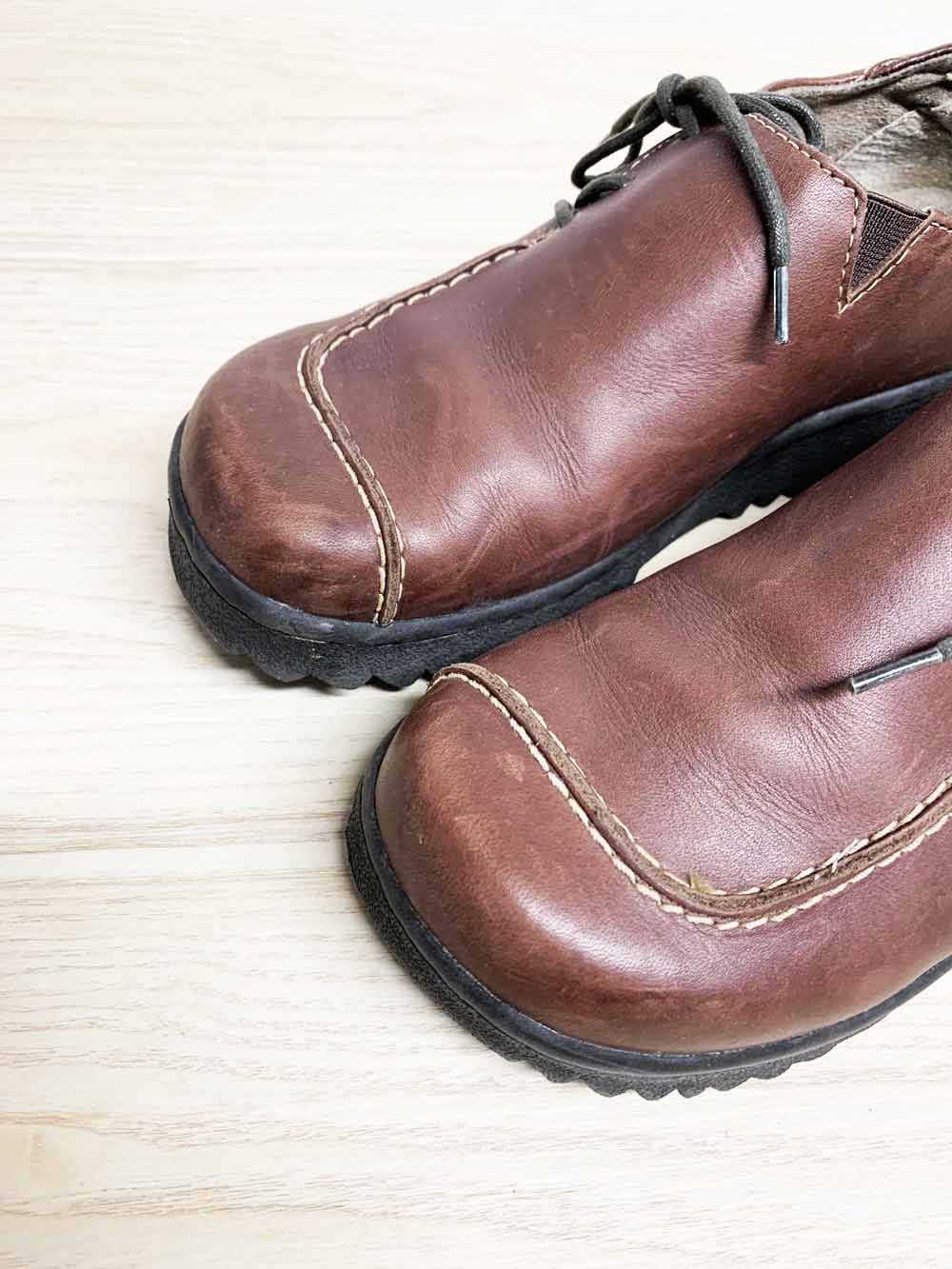 y2k bum equipment leather shoes