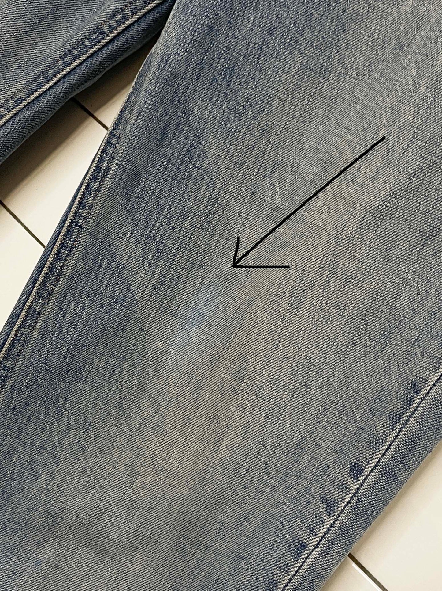denim forum the arlo high-rise straight leg jeans | aritzia