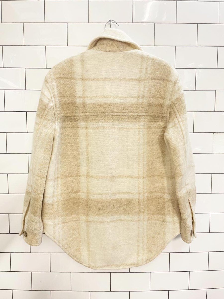 wilfred free ganna wool - alpaca blend shirt jacket | aritzia - good market thrift store