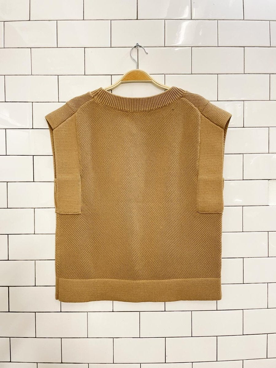 nwt banana republic boxy knit vest - good market thrift store