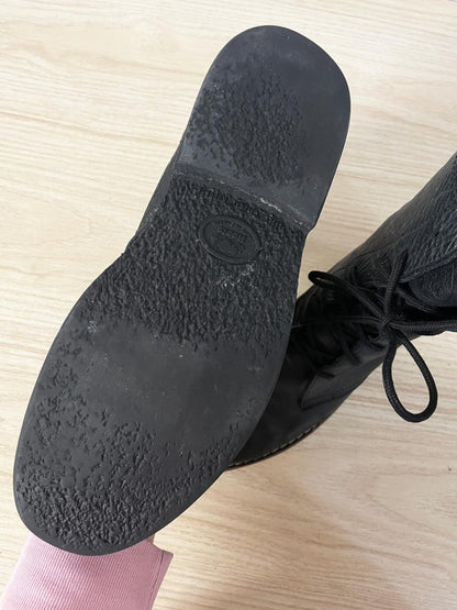 roots tribe lace up soft leather boots - good market thrift store