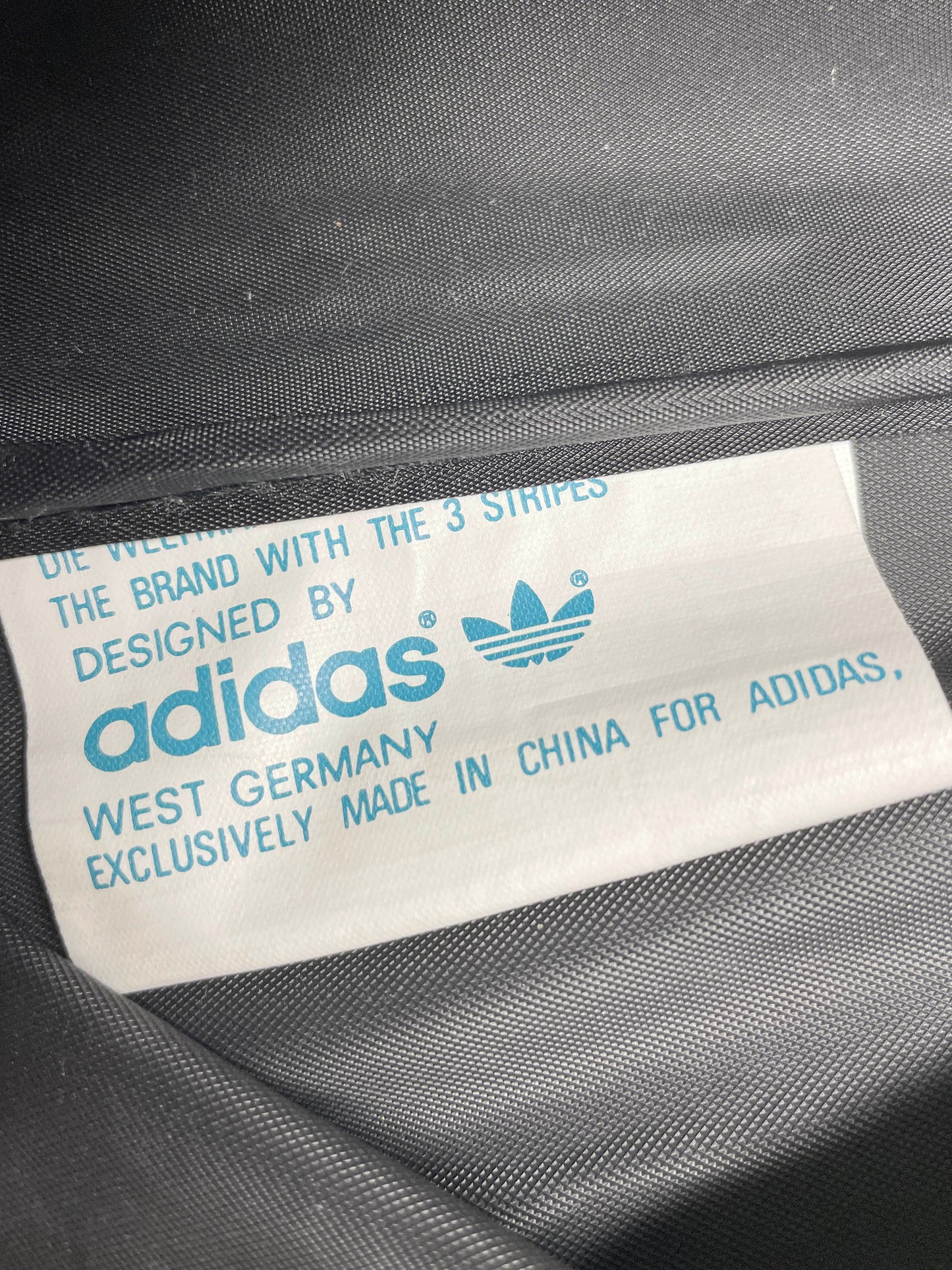 vintage 90s adidas shoe bag | toiletries bag