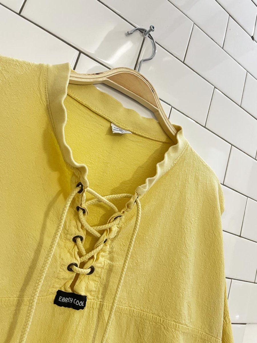 vintage 90s earth cool oversized pullover - good market thrift store