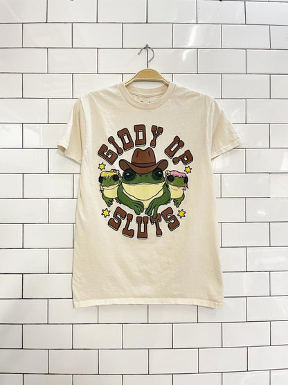 spencers giddy up westsern graphic tee - good market thrift store