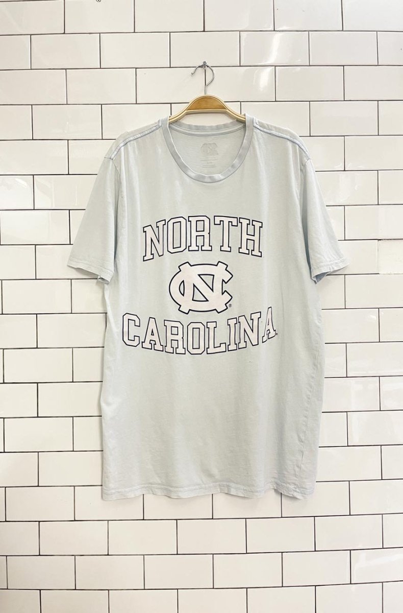 north carolina minimal graphic tee - good market thrift store