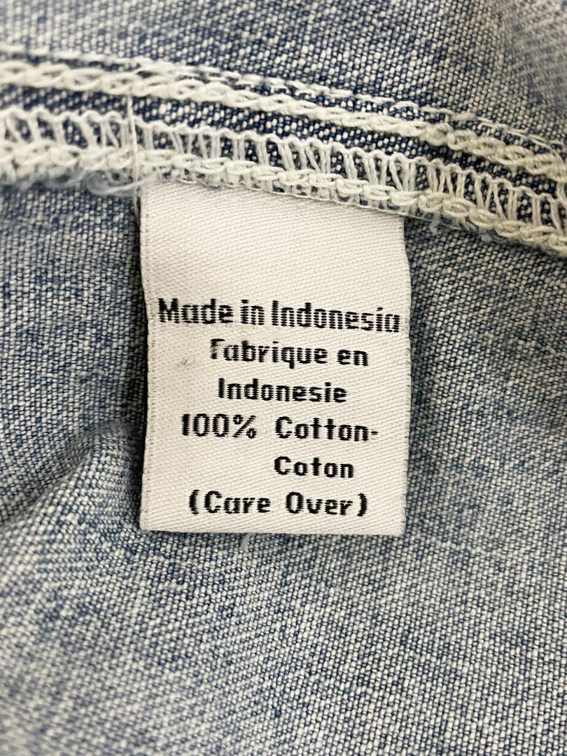 vintage 90s calvin klein jeans oversized denim chore jacket