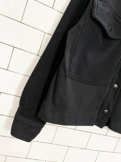 aerie oversized reverse big pocket sweatshirt jacket - good market thrift store