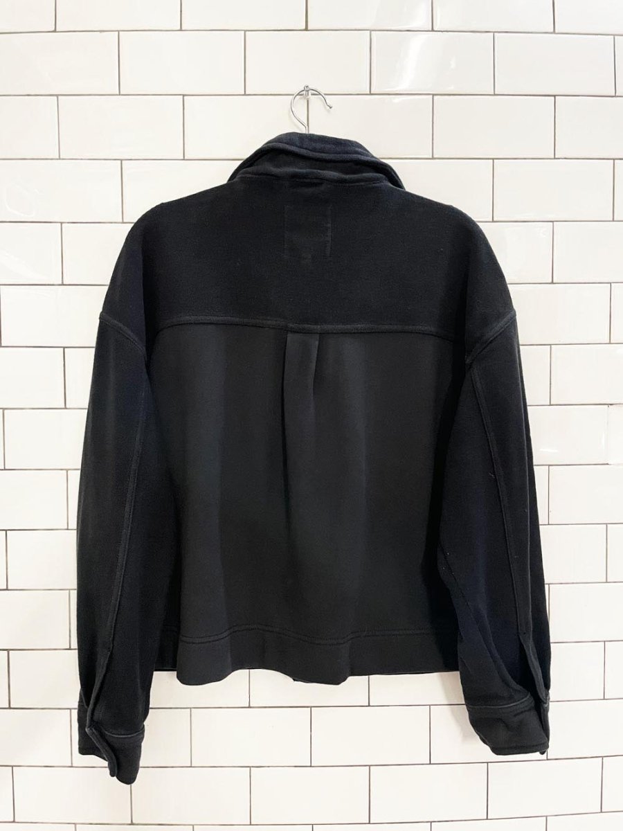 aerie oversized reverse big pocket sweatshirt jacket - good market thrift store