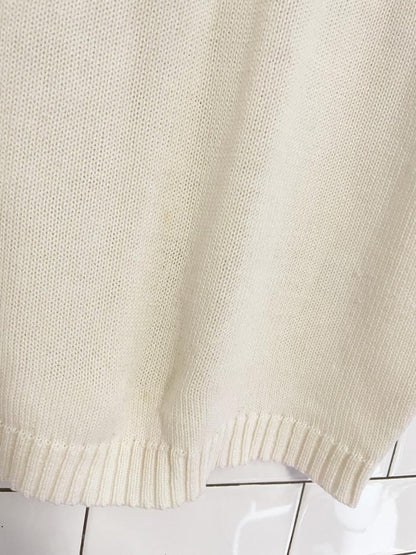 vintage 00s basic editions puff sleeve knit top - good market thrift store