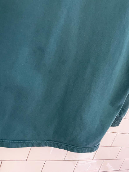 vintage 90s boca authentic 1/4 zip ribbed cuff sweatshirt - good market thrift store