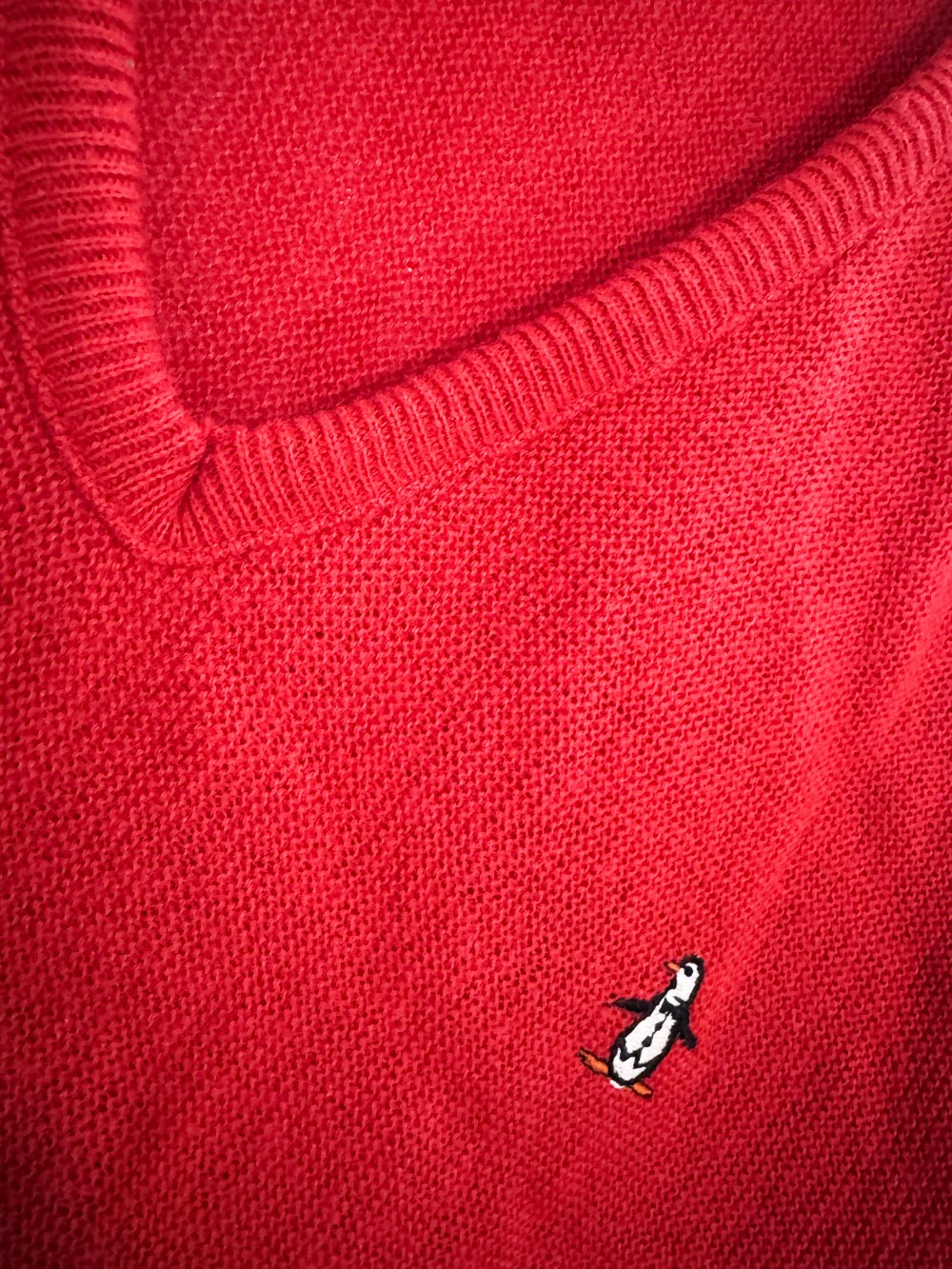 vintage 80s penguin grand slam knit sweater | made in USA | musingwear