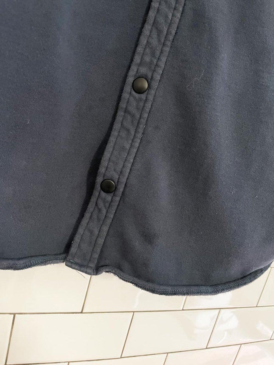 frank and oak sweatshirt shirt jacket - good market thrift store