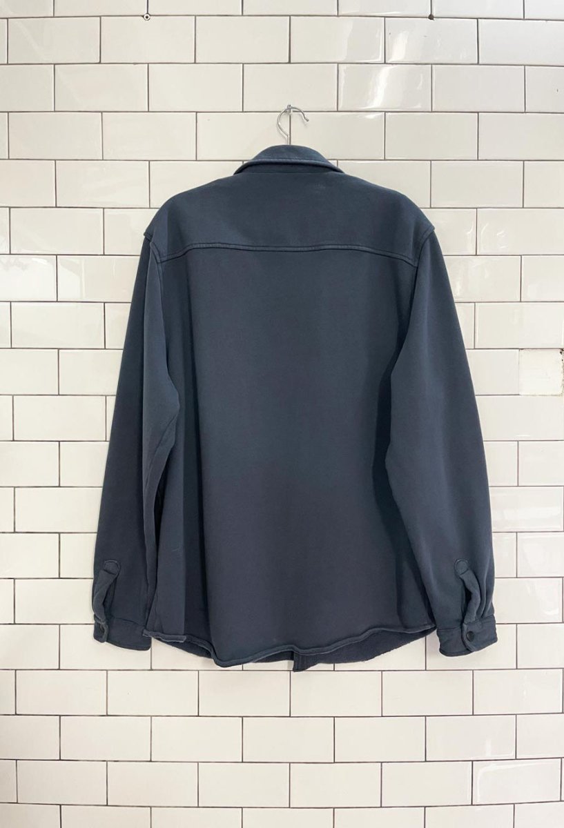 frank and oak sweatshirt shirt jacket - good market thrift store