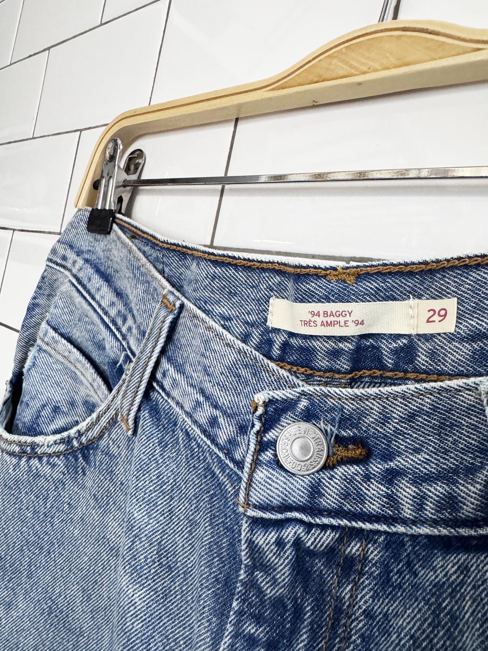 levi's '94 baggy ripped jeans