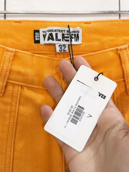 NWT vale forever orange big OL painters carpenter pants | made in USA