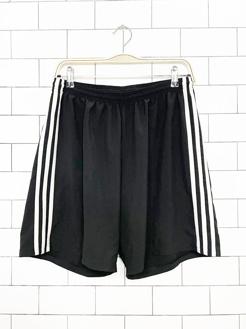 adidas three stripes sporty prep bathing suit athletic shorts
