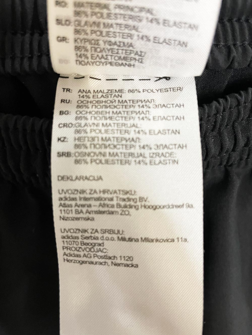 adidas three stripes sporty prep bathing suit athletic shorts
