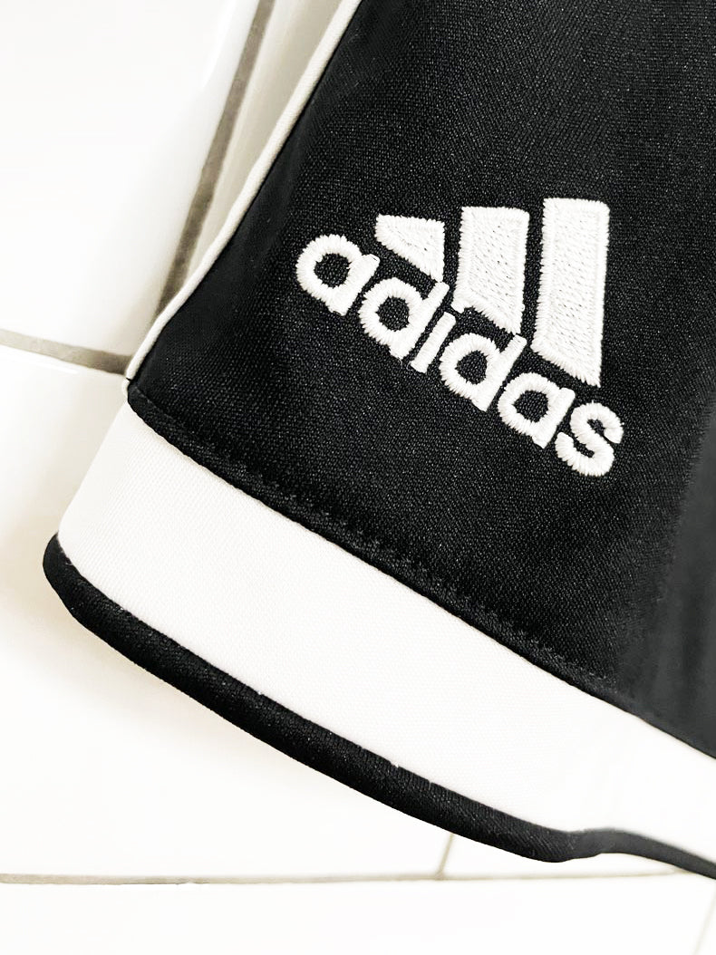 adidas three stripes sporty prep athletic shorts