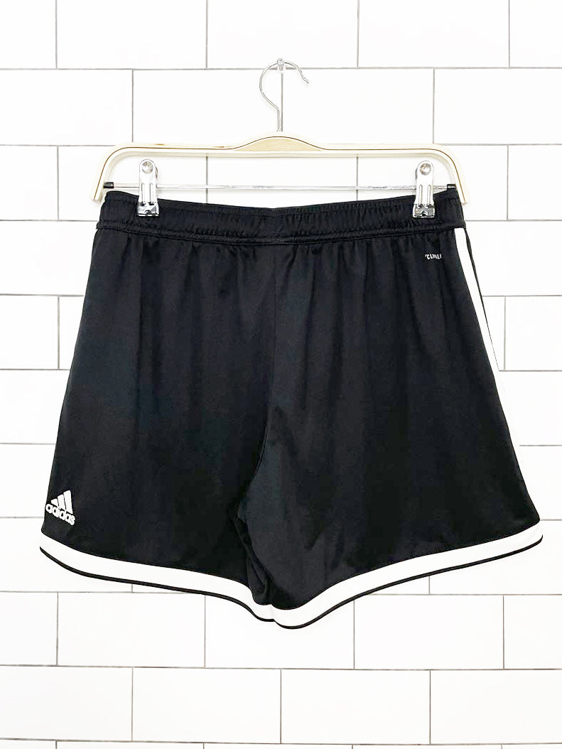 adidas three stripes sporty prep athletic shorts