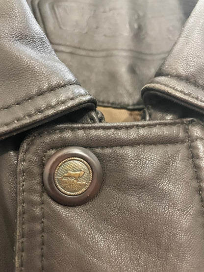 vintage westbury butter leather bomber jacket - good market thrift store