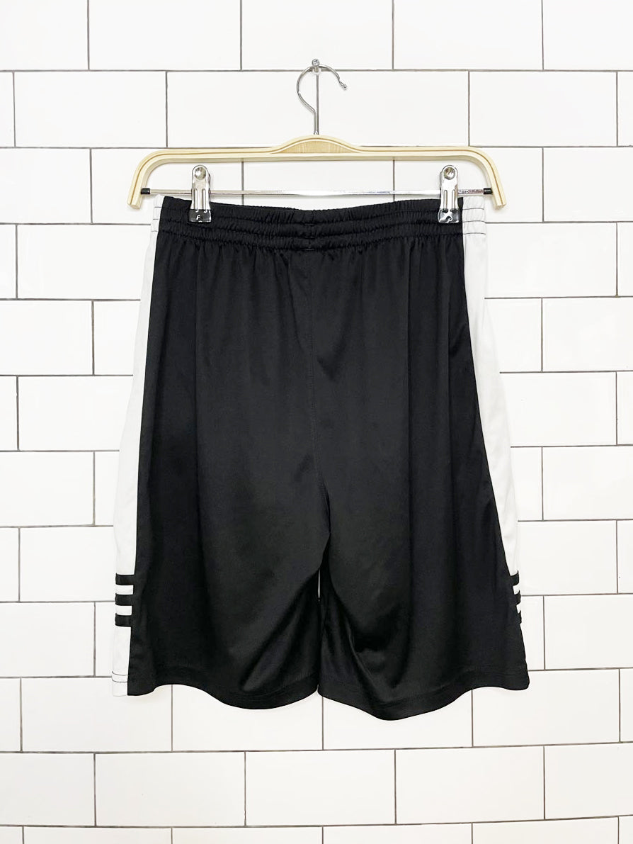 adidas stripe sporty prep athletic shorts