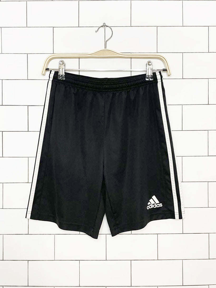 adidas three stripes sporty prep athletic shorts