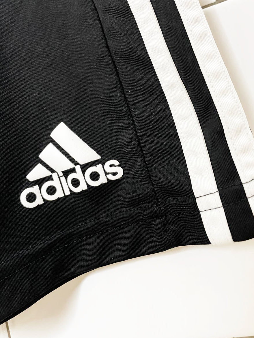 adidas three stripes sporty prep athletic shorts