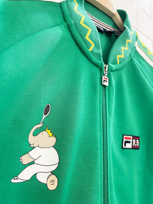 fila x rowing blazers babar tennis iggy jacket - good market thrift store