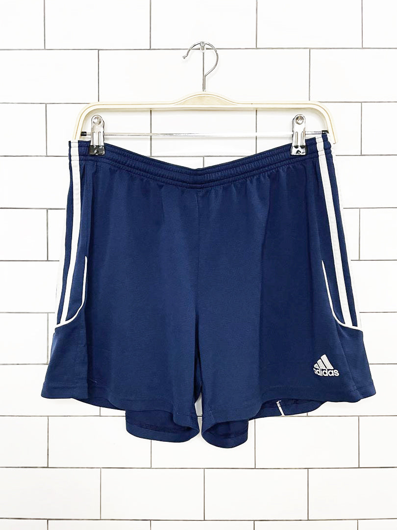 adidas three stripes sporty prep athletic shorts