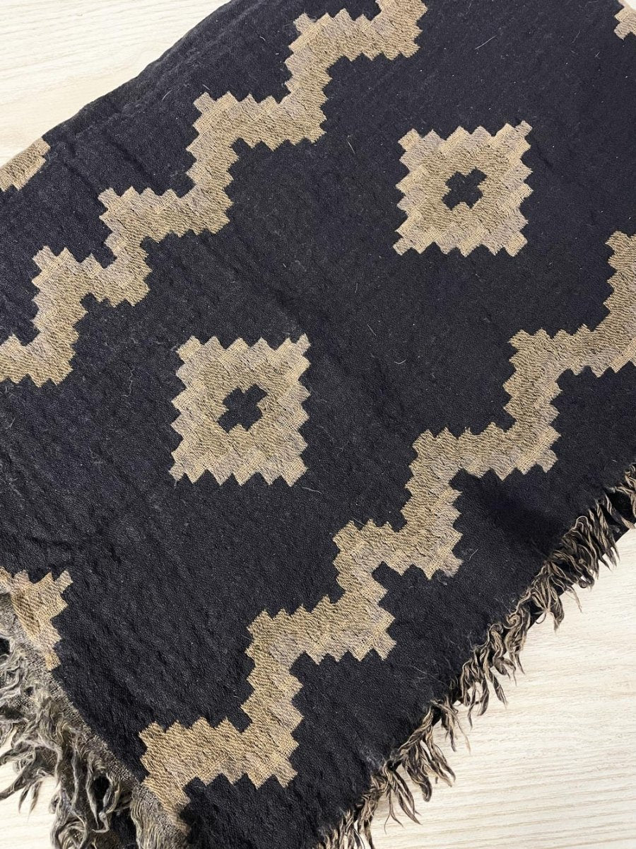wilfred 100% wool blanket scarf | diamond mosaic | aritzia - good market thrift store