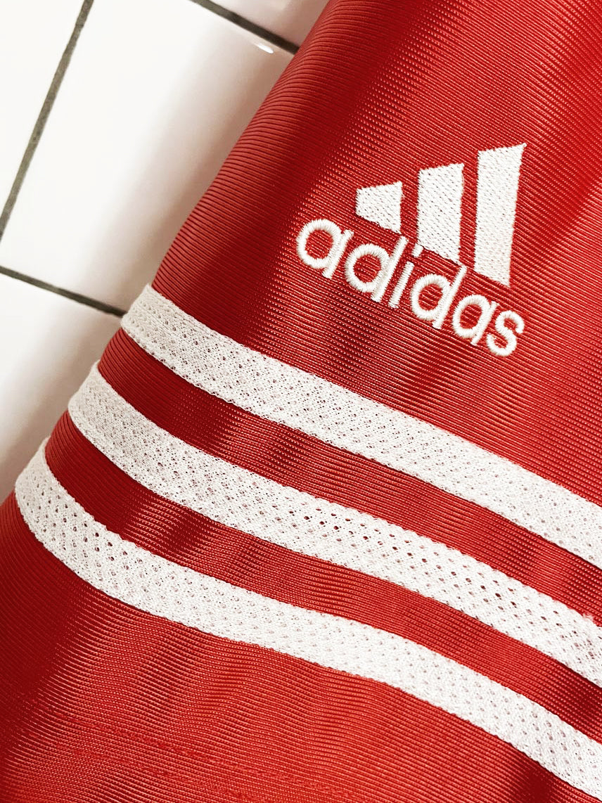 adidas three stripes sateen stripe sporty prep athletic shorts